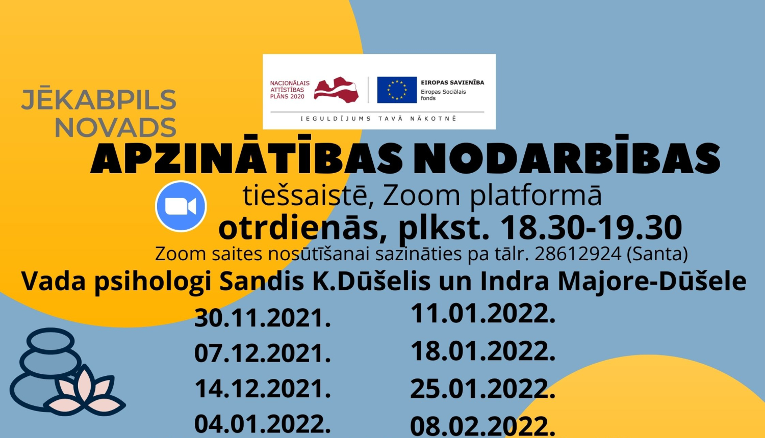 Apzinātības nodarbības