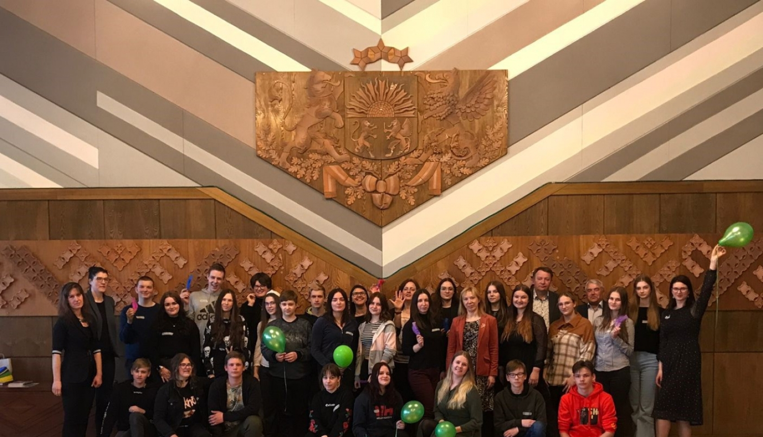 Jaunieši ārpolitikas aktivitāšu noslēgumā