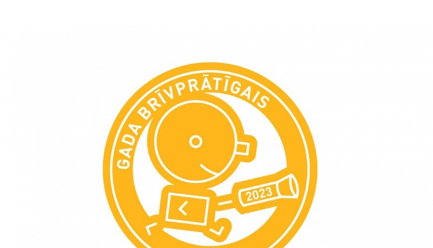 Gada brīvprātīgais - logo