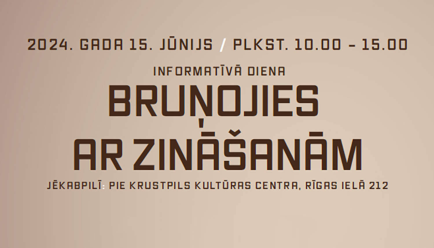 bruņojies ar zināšanām