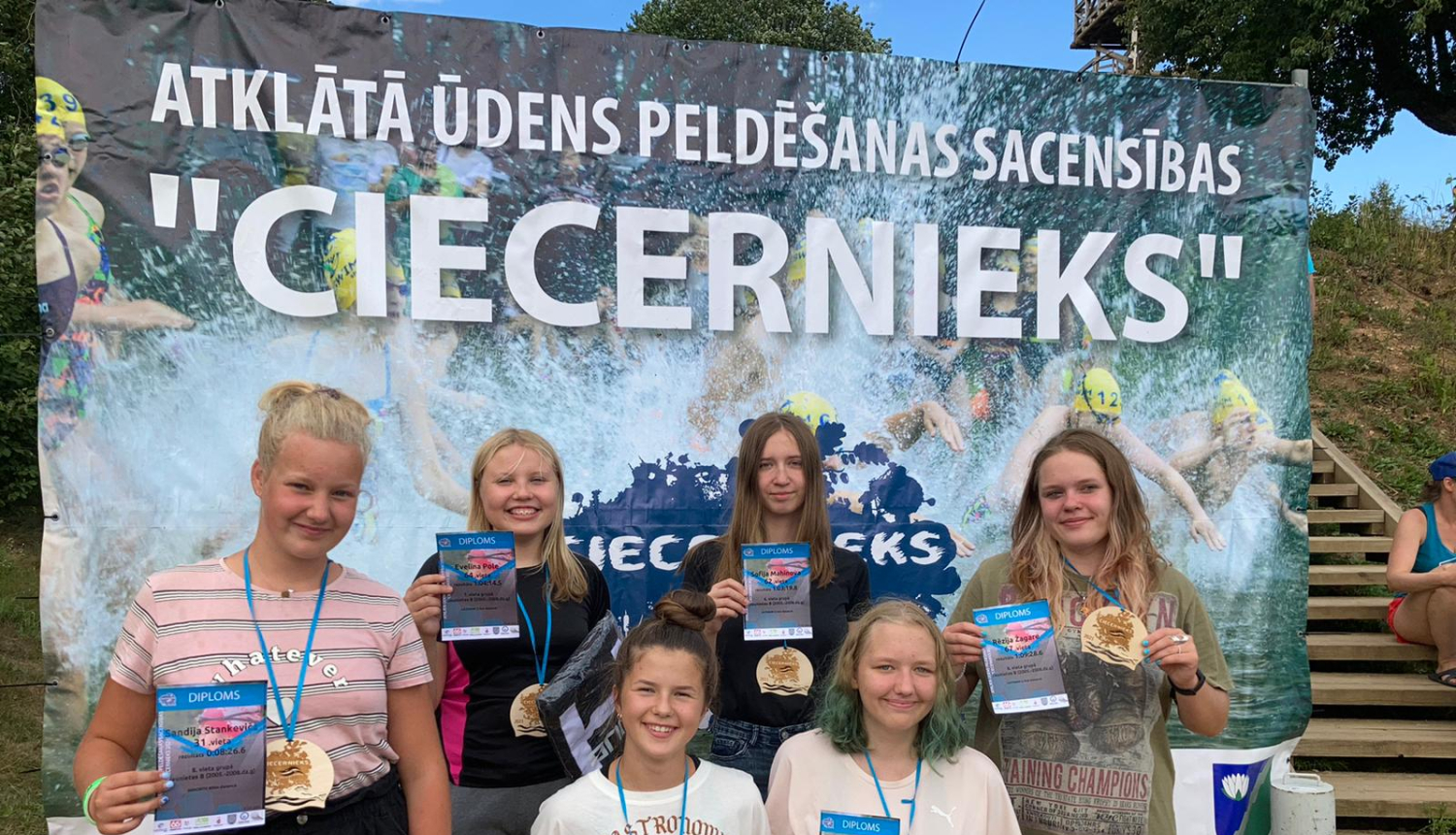 Sacensību dalībnieku foto