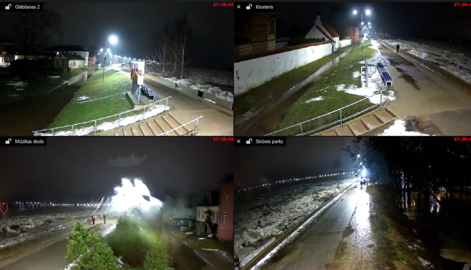 Jēkabpils dambis - tiešraide