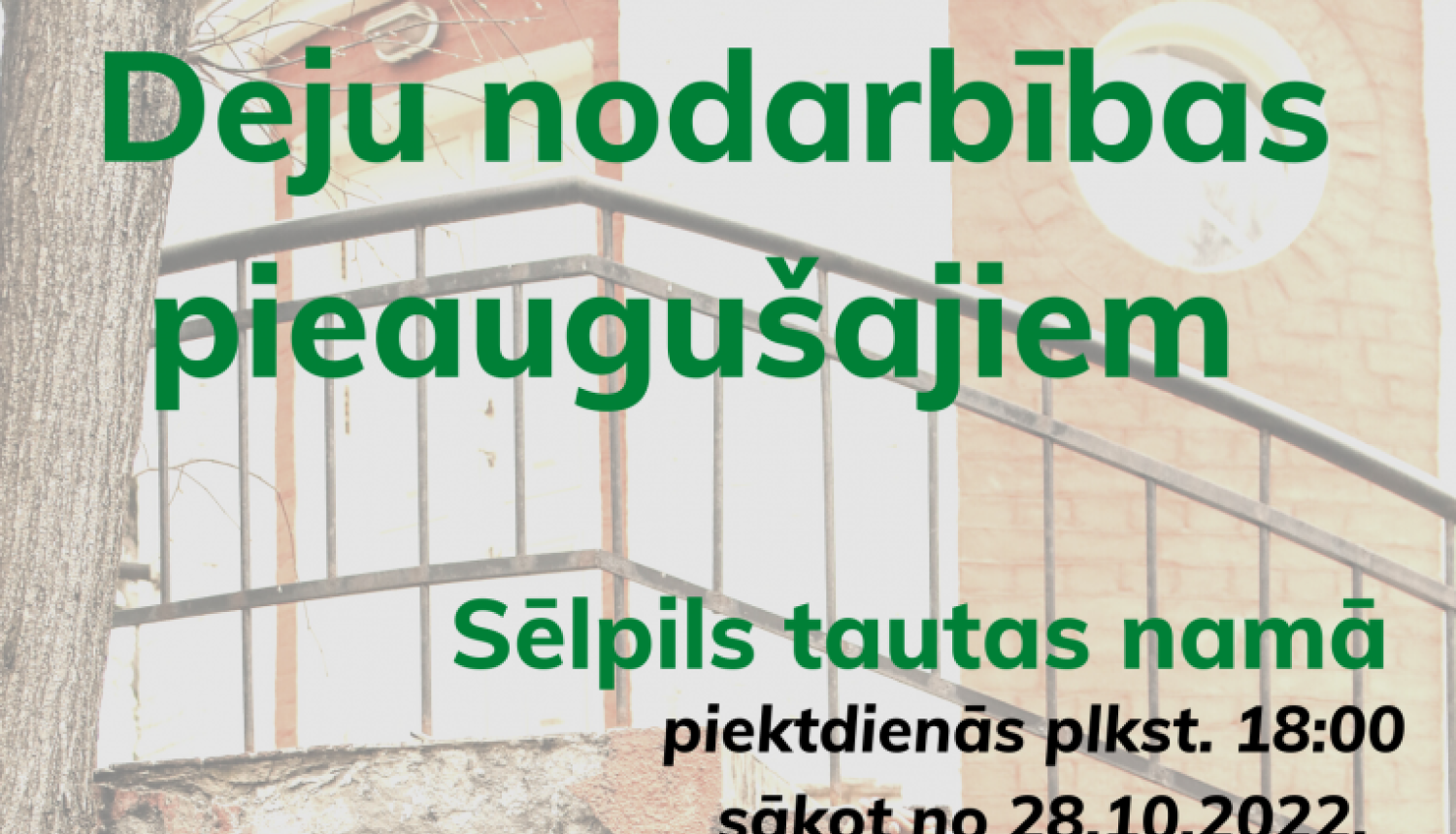 Deju nodarbības_afiša