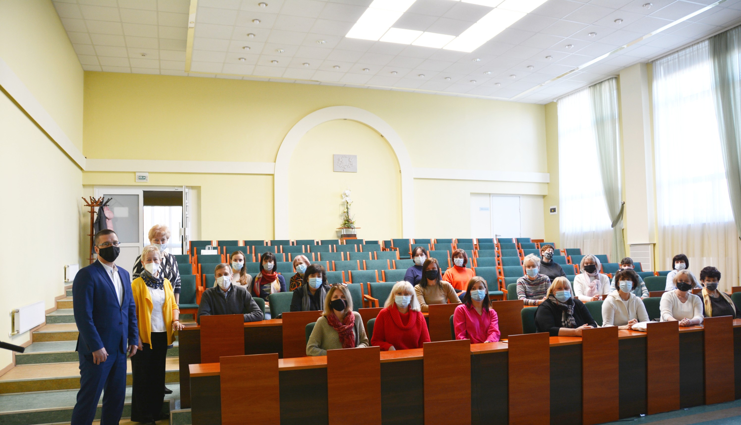 pedagogi no Cesvaines vidusskolas