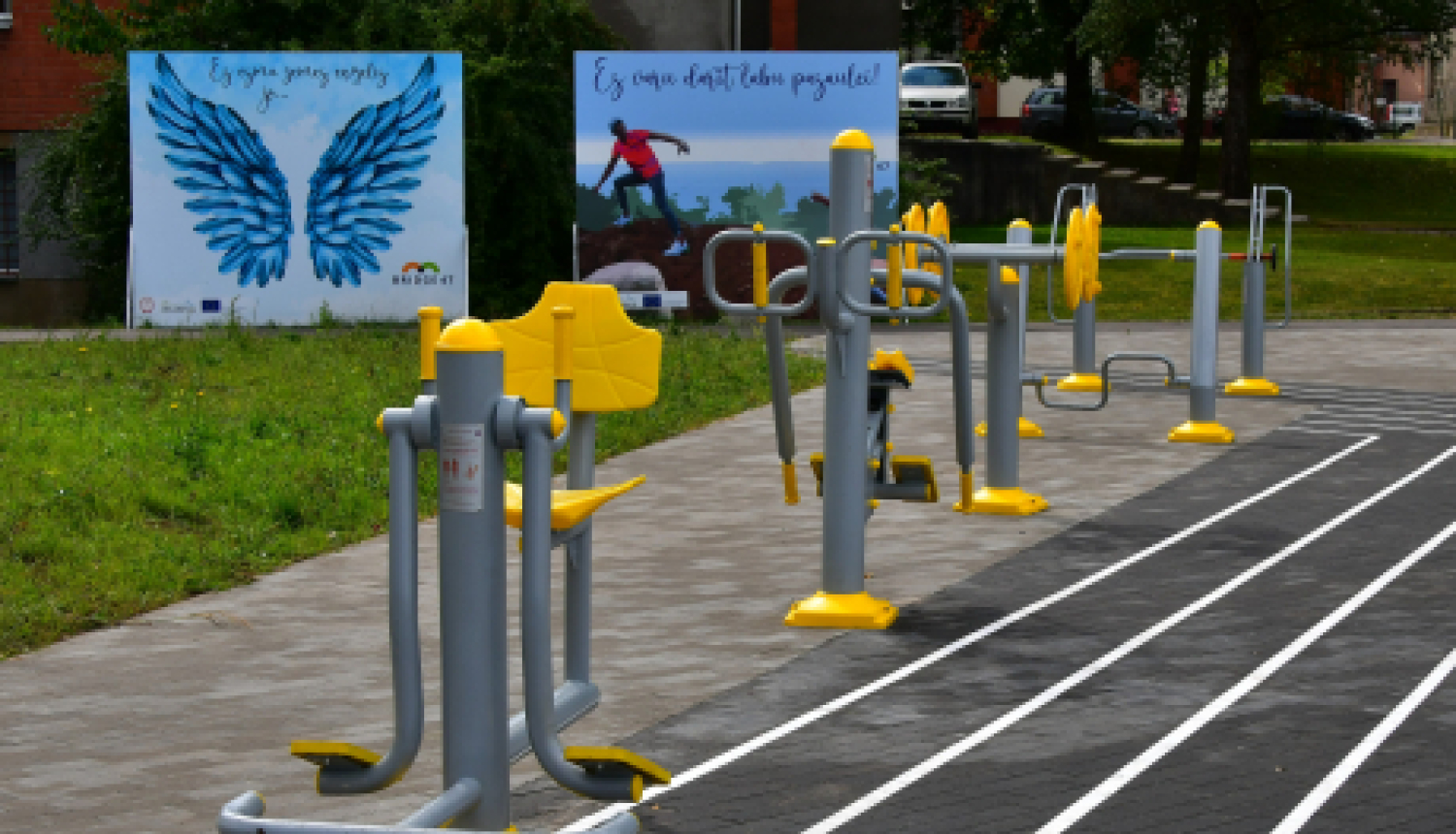 Informēs par āra trenažieru pareizu lietošanu