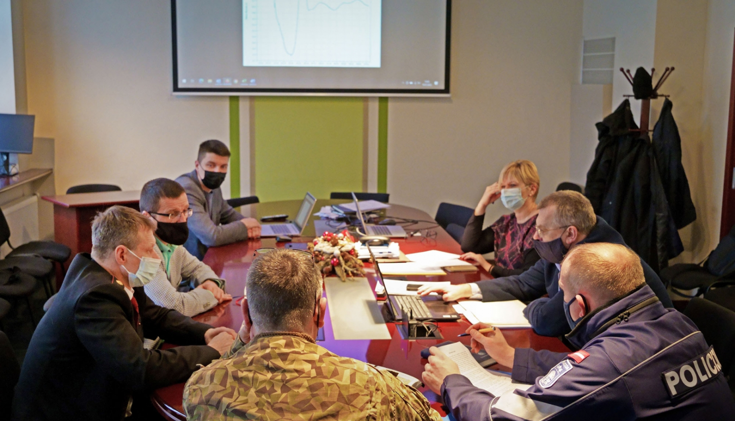 Civilās aizsardzības komisijas sēde