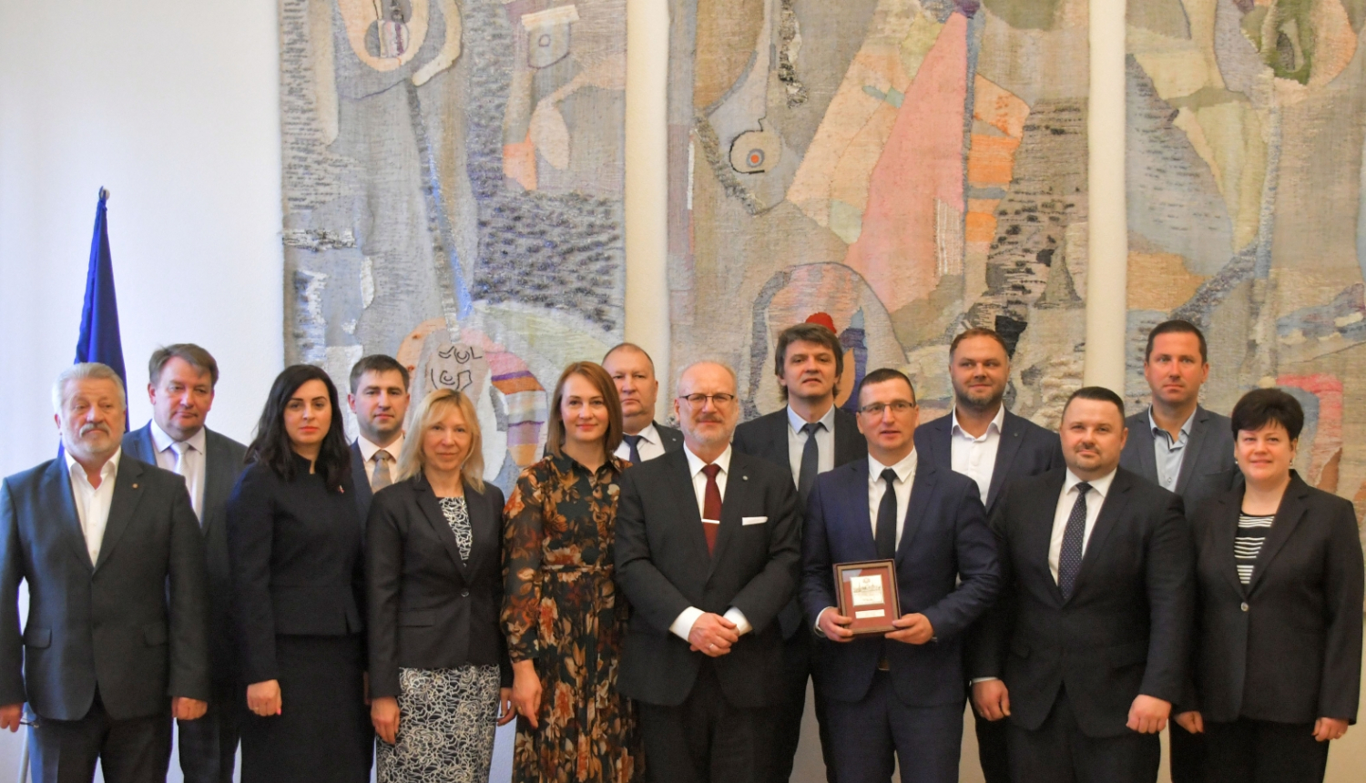 Foto no Valsts Prezidenta vizītes Jēkabpils novadā