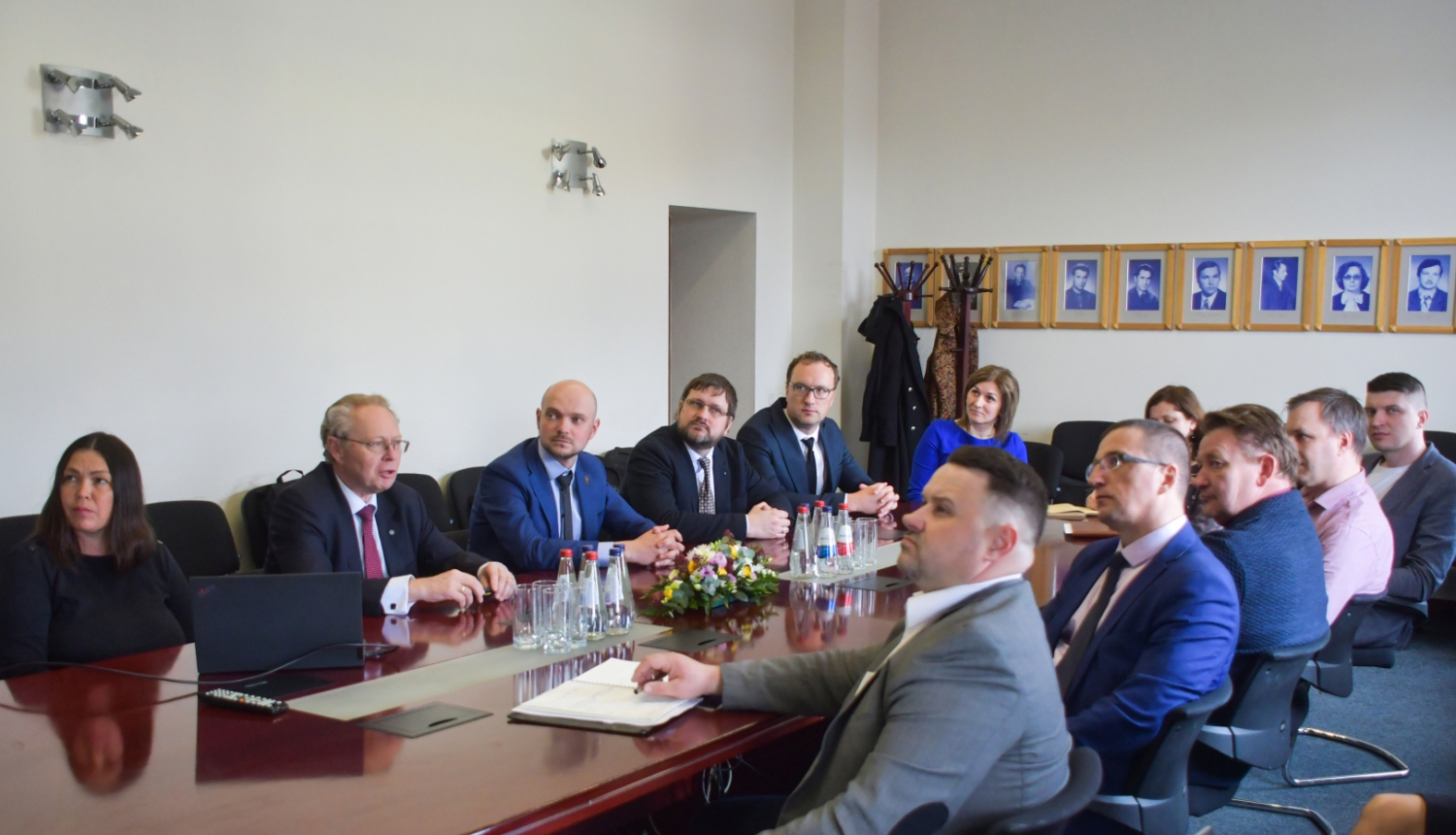 TIkšanās pašvaldībā ar Latvijas Mobilais telefons pārstāvjiem