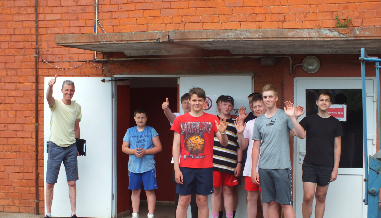 Sporta skolas audzēkņi