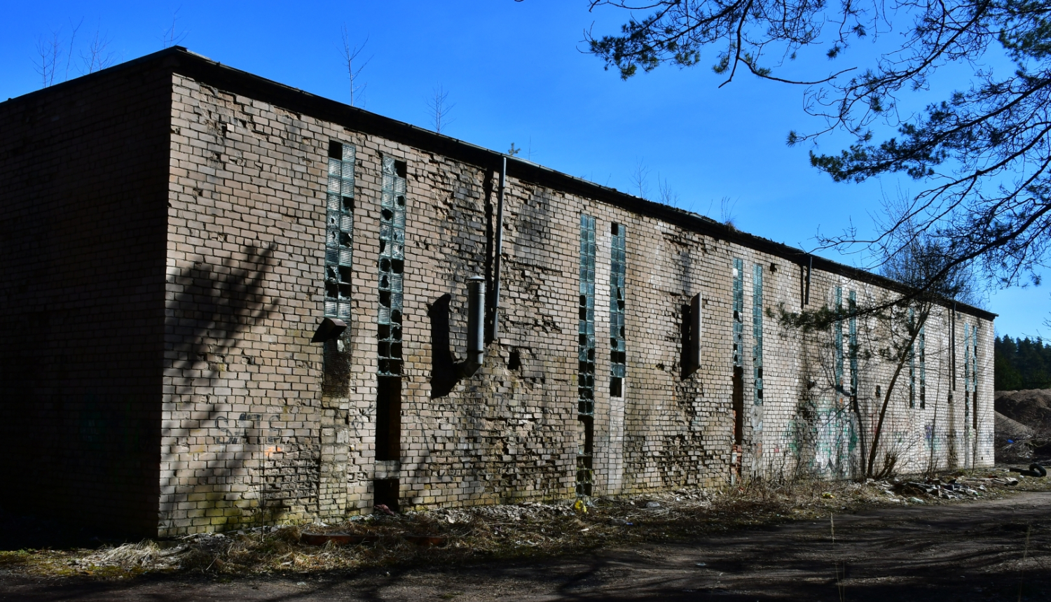 bijušās Lauktehnikas garāžas Jēkabpilī
