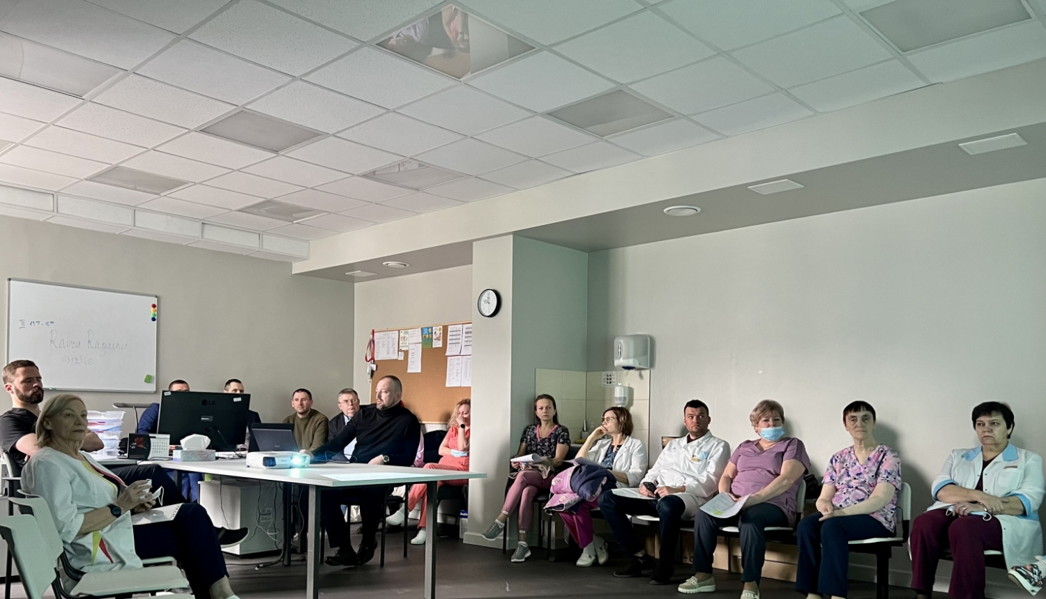 Tiekas ar JRS darbiniekiem 