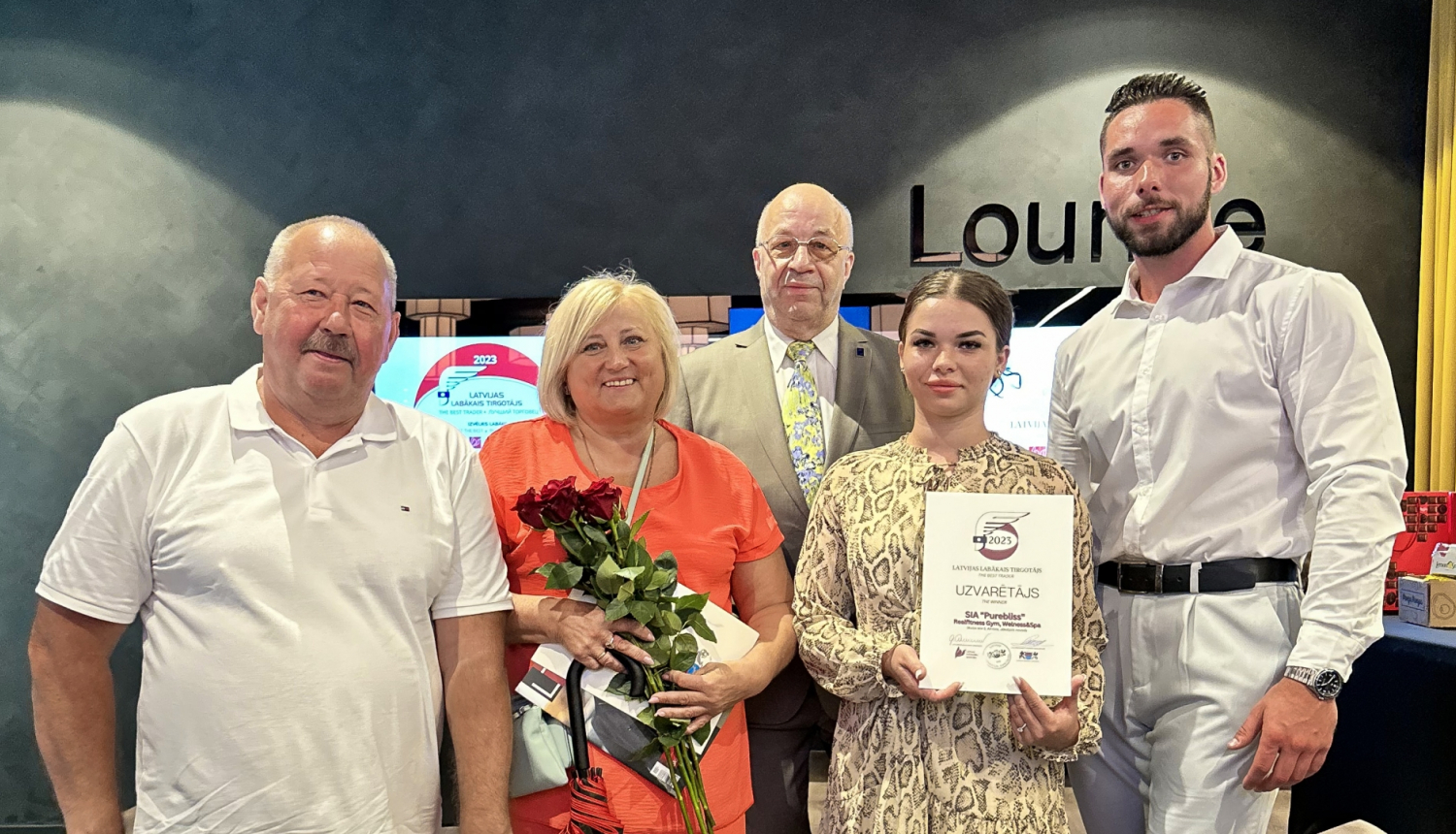 Latvijas labākais tirgotājs 2023 laureāti no Jēkabpils novada