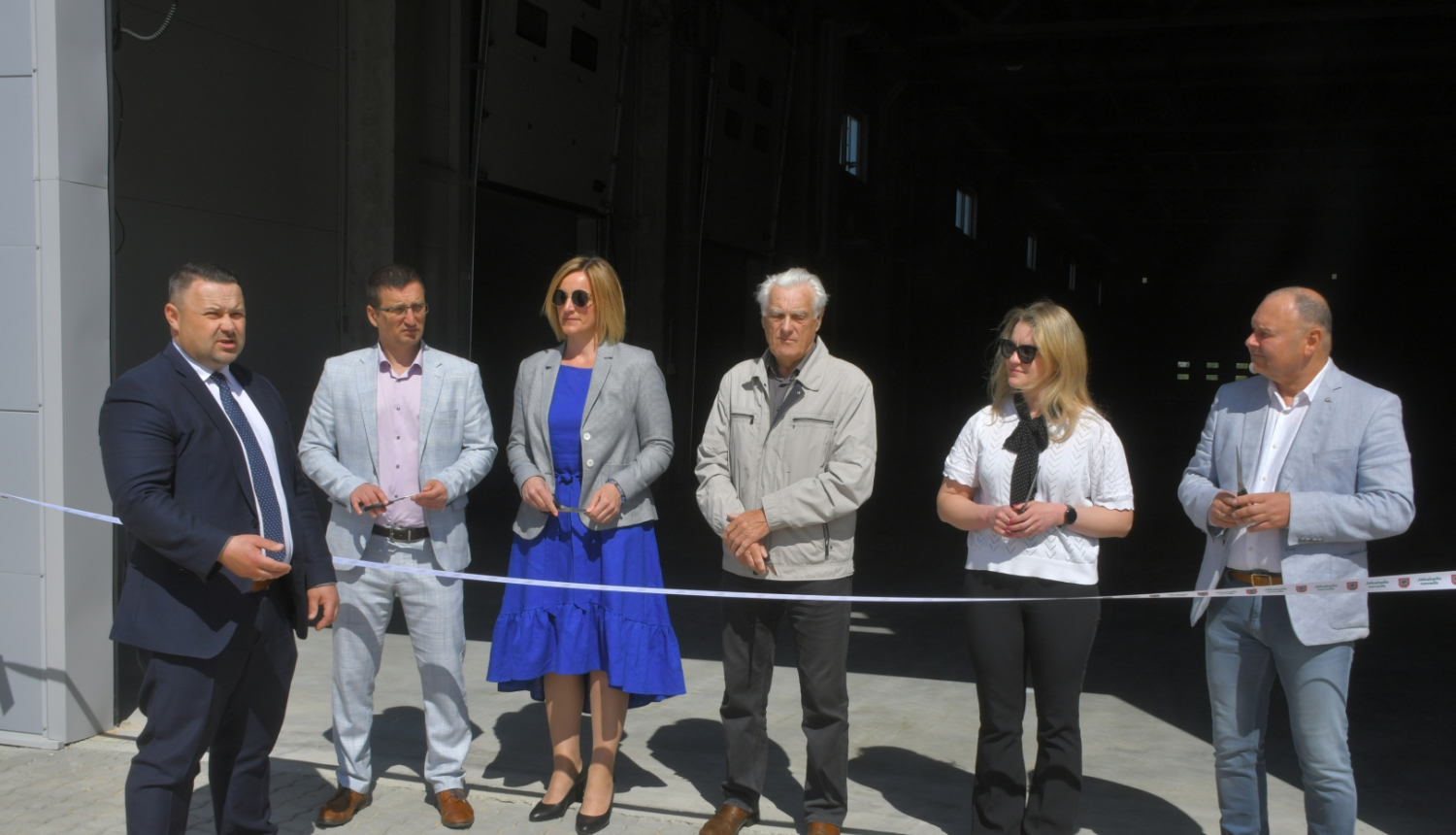 Projekta "Jēkabpils pilsētas teritorijas revitalizācija jaunu uzņēmumu izveidei" ietvaros uzbūvēta ražošanas ēka