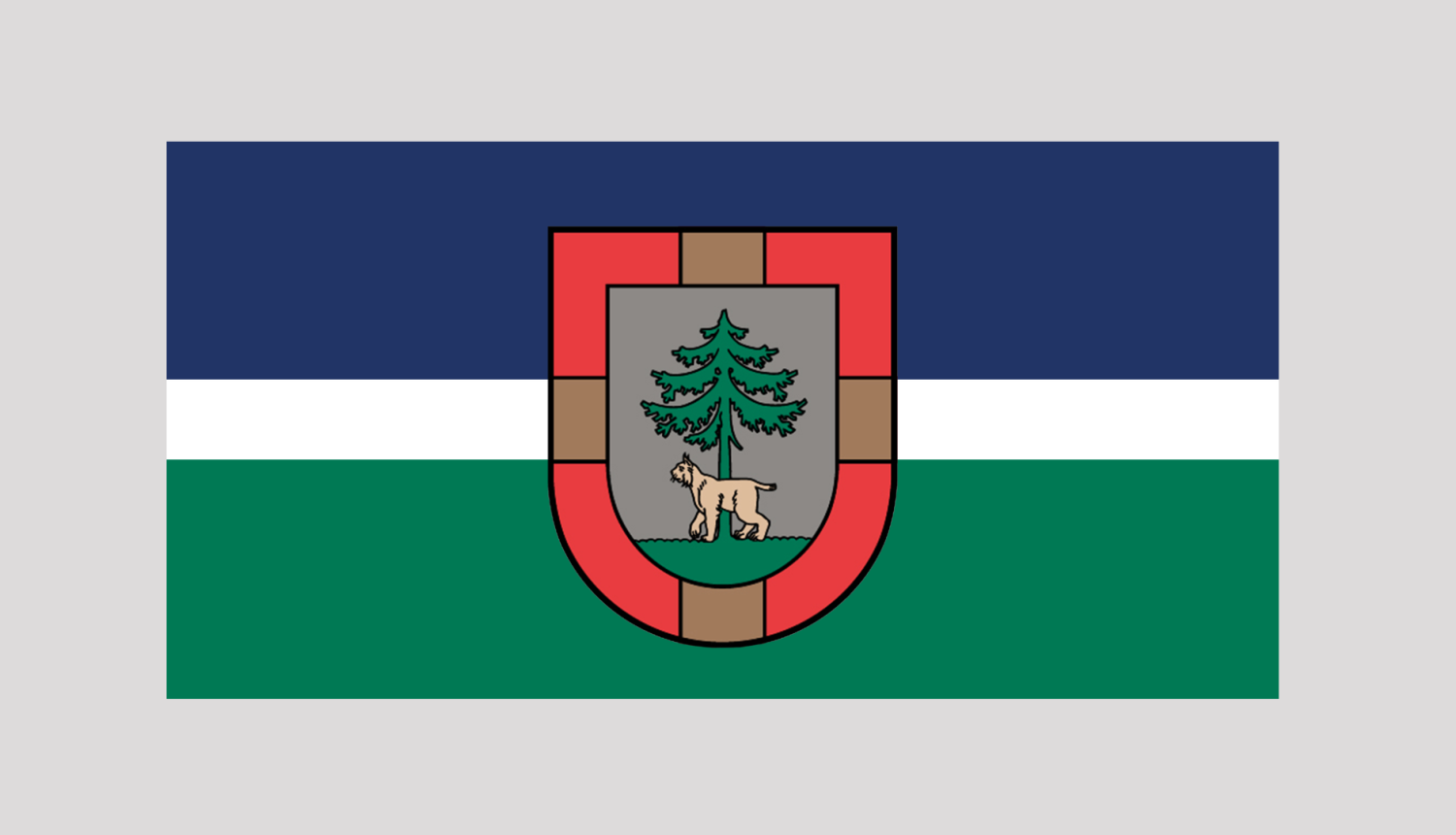 Apstiprināts Jēkabpils novada karogs