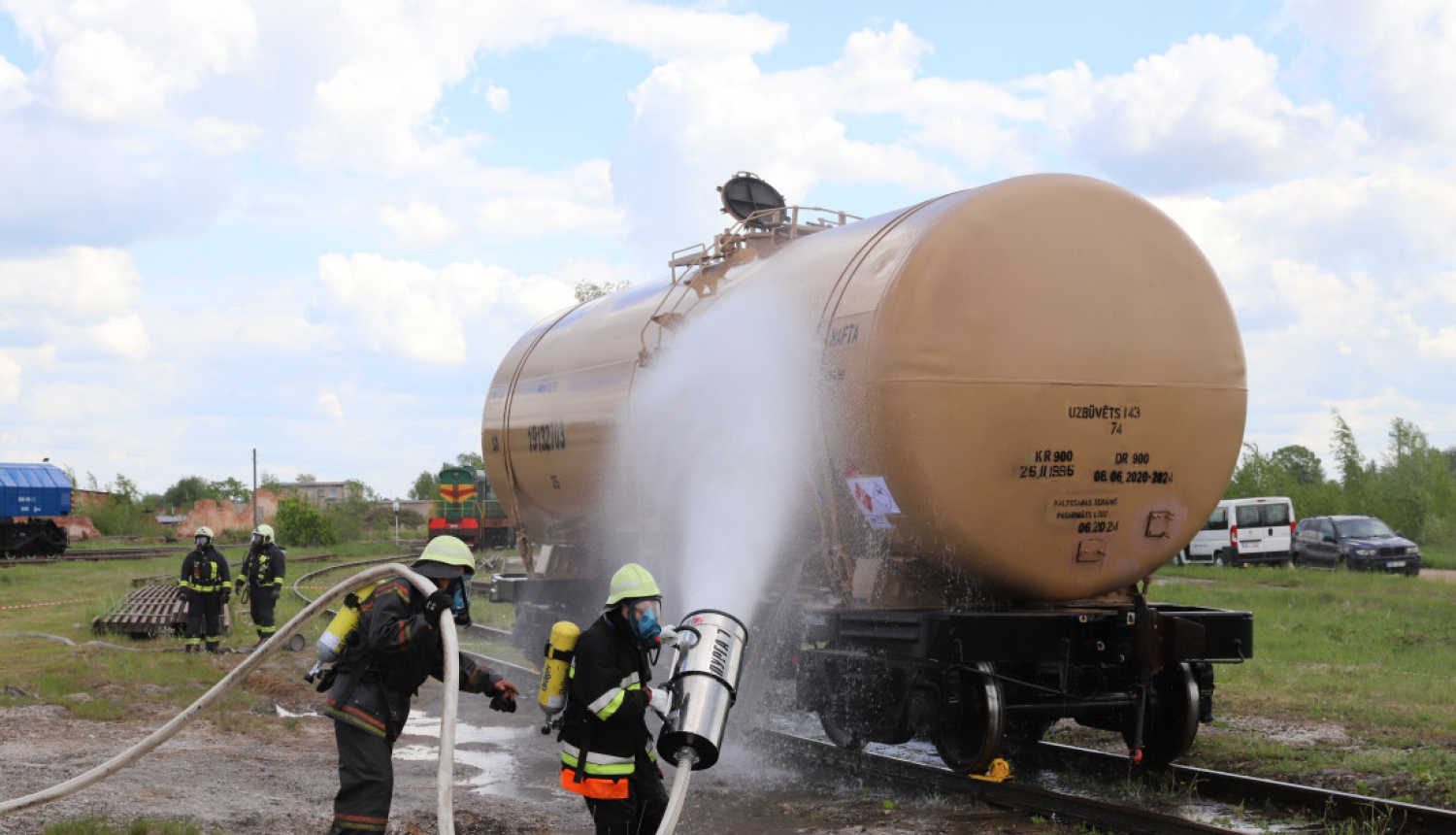 Civilās aizsardzības mačības Krustpilī