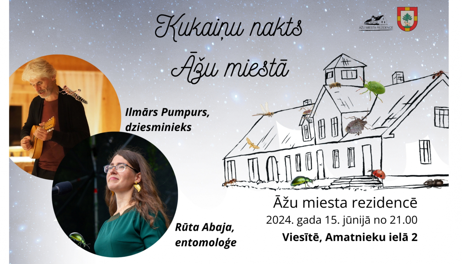 Kukaiņu nakts plakāts