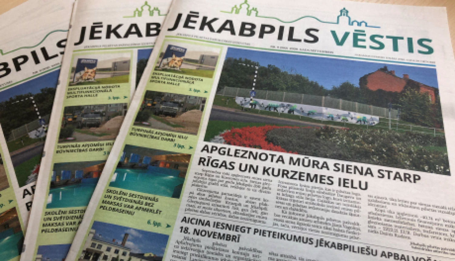 Izdots pašvaldības izdevuma “Jēkabpils vēstis” septembra numurs