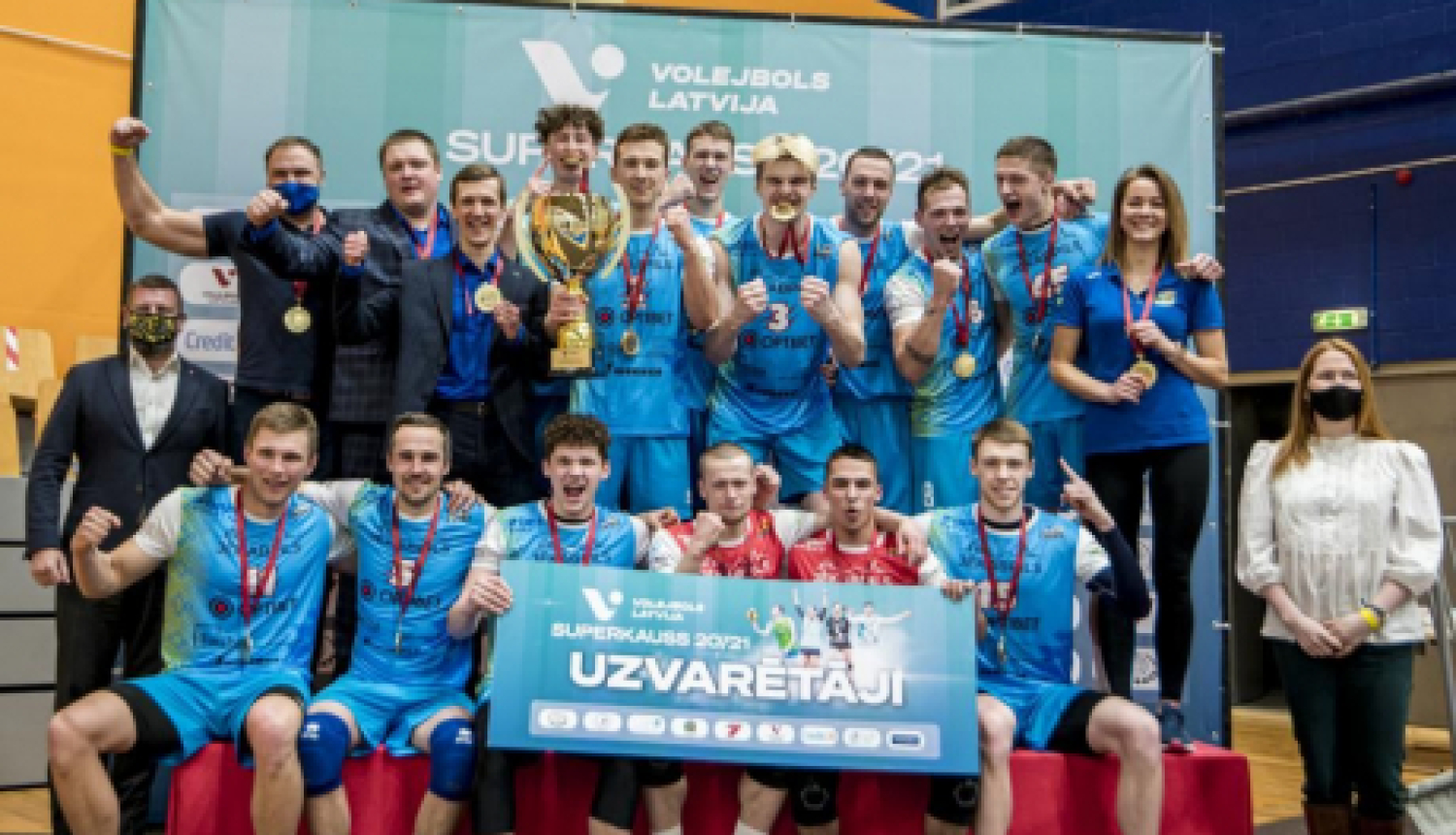 Dome atbalsta finansējuma piešķiršanu volejbola klubam “Jēkabpils Lūši”