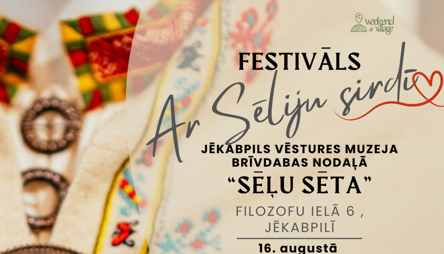 Festivāls Ar Sēliju sirdī