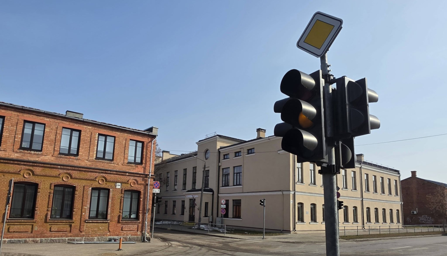 Luksofors Rīgas ielā