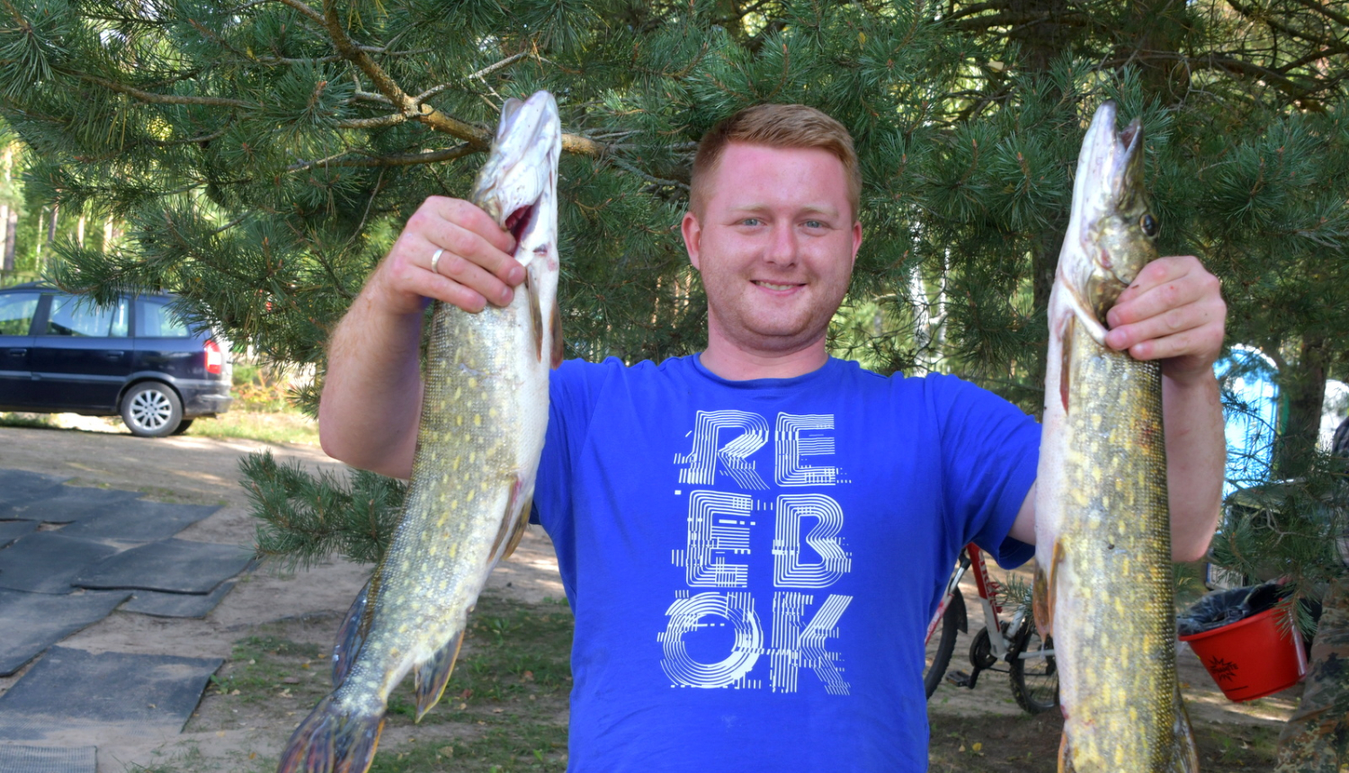 Makšķerniekiem vareni lomi K. Martinova piemiņas sacensībās Radžu ūdenskrātuvē