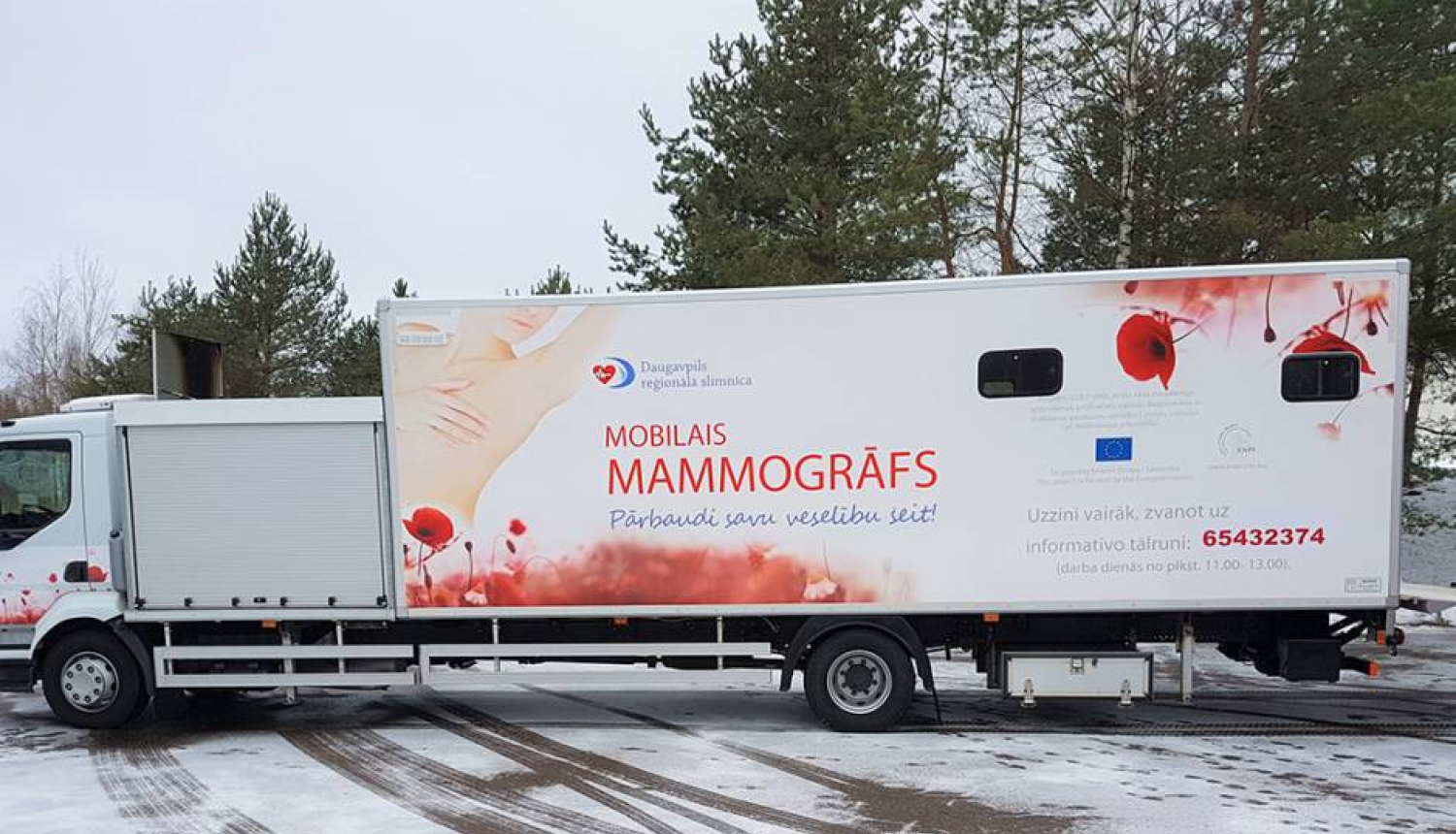 Mobilais mamogrāfs Jēkabpilī