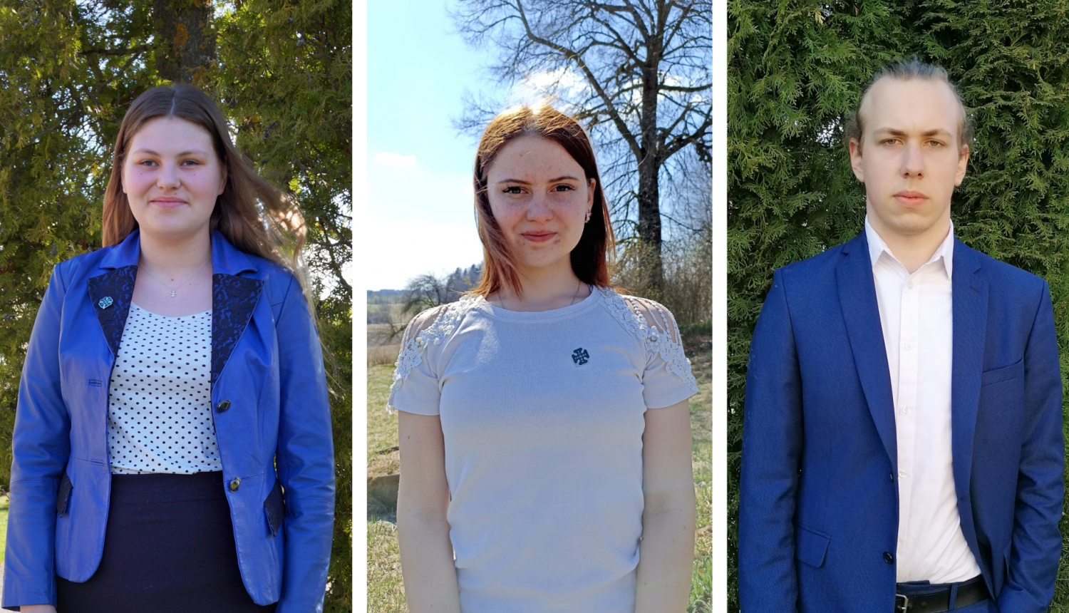 3 mazpulcēni - kolāža