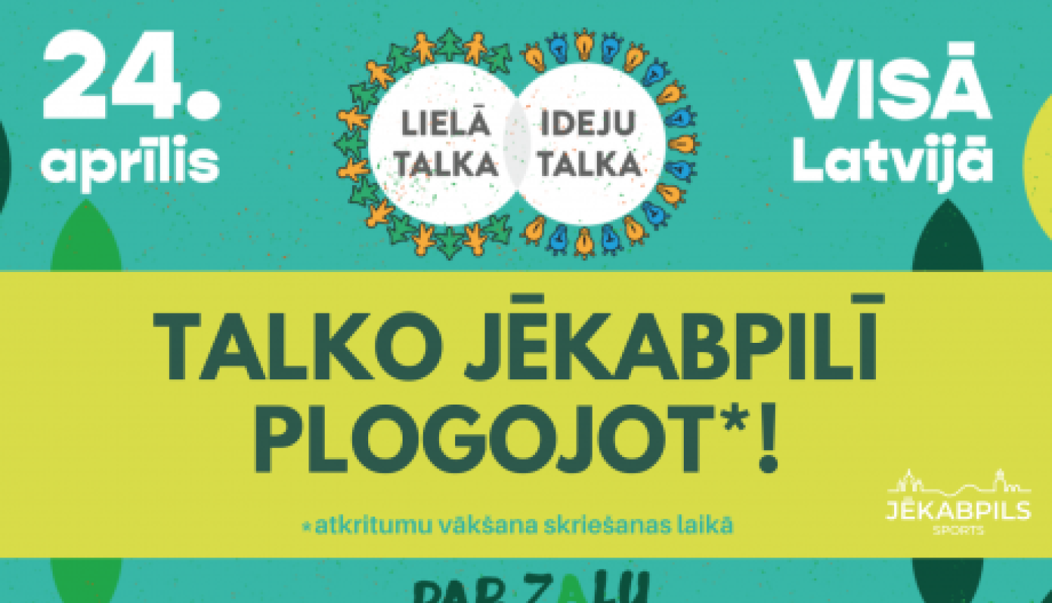 Talko Jēkabpilī plogojot!