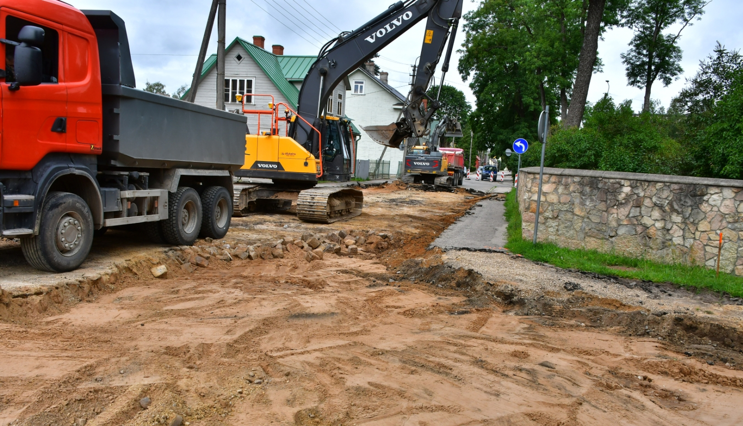 A.Pormaļa ielas remonts