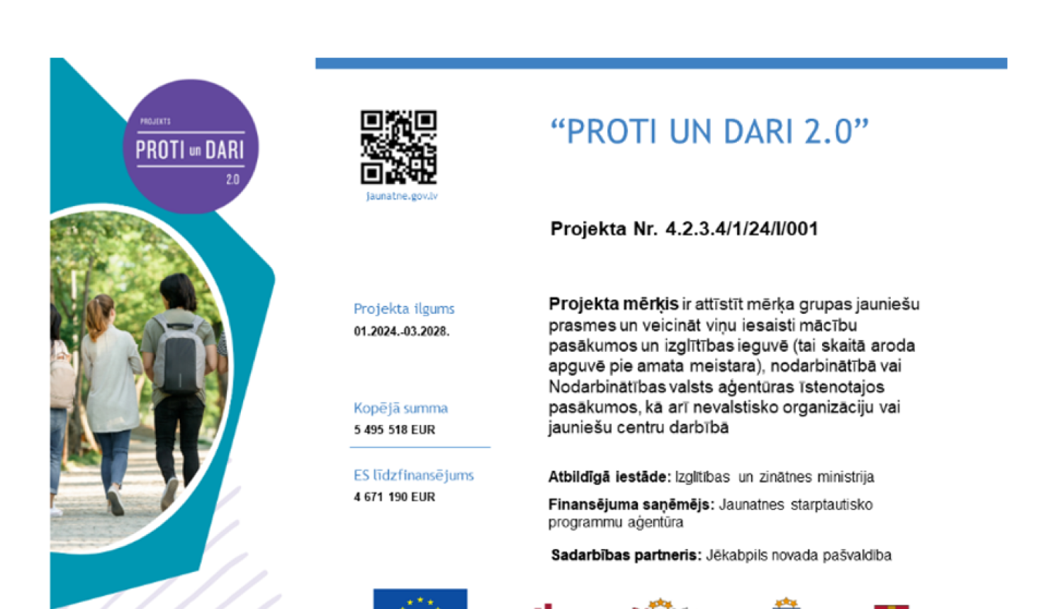 projekts proti un dari