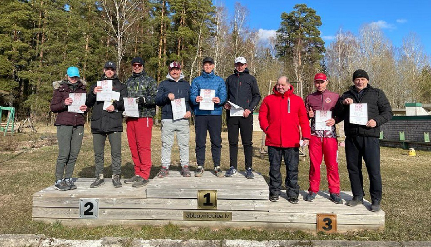 Latvijas kausa izcīņas stenda šaušanā 1. posma uzvarētāji