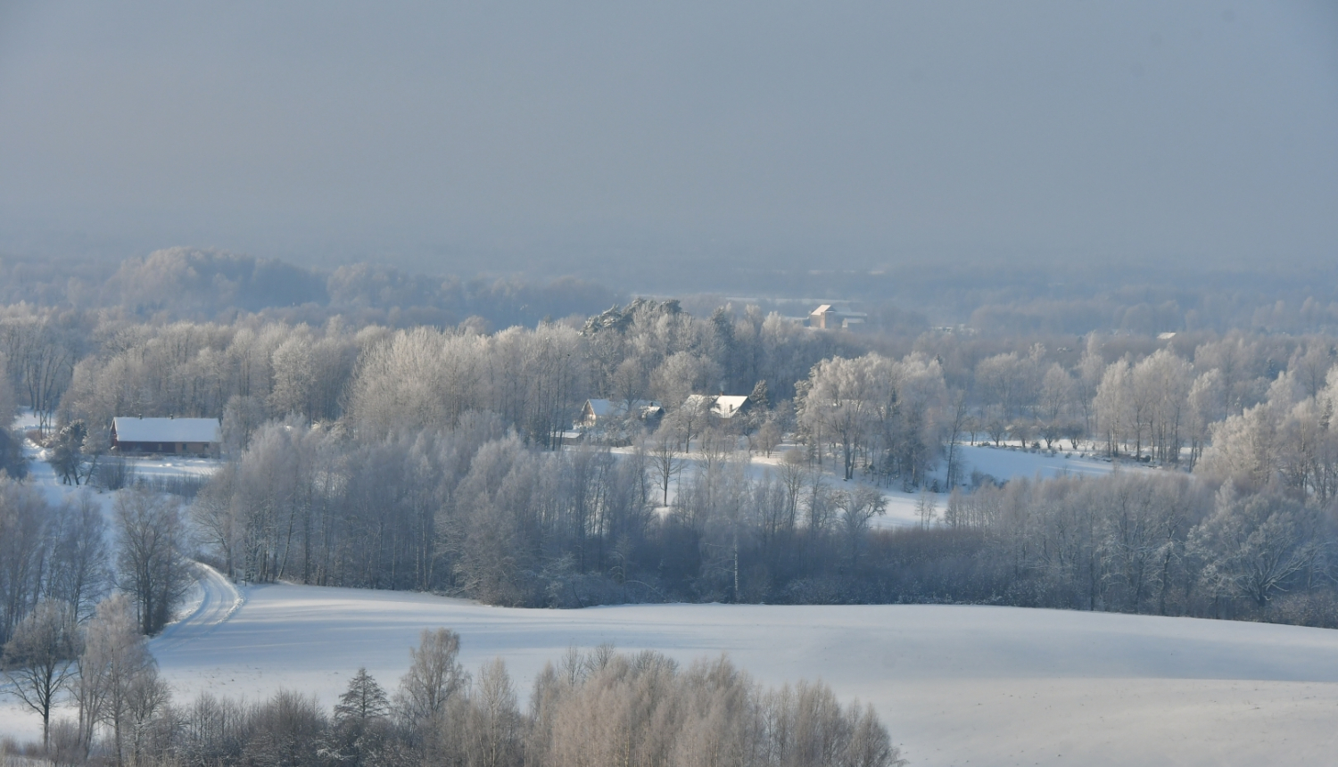 Sēlijas daba ziemā