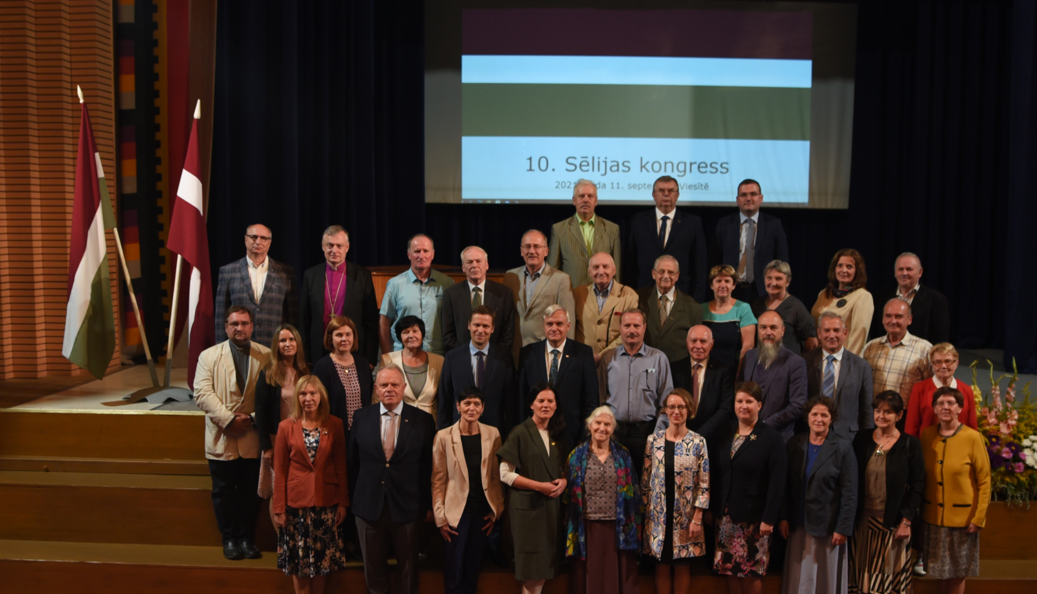 Sēlijas 10.kongresa dalībnieki