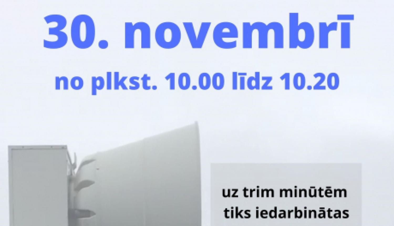 VUGD 30.novembrī veiks trauksmes sirēnu pārbaudi