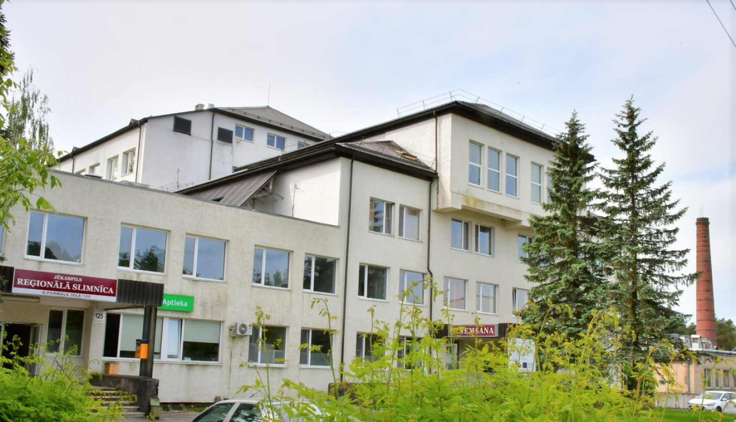 Jēkabpils reģionālās slimnīcas ēka