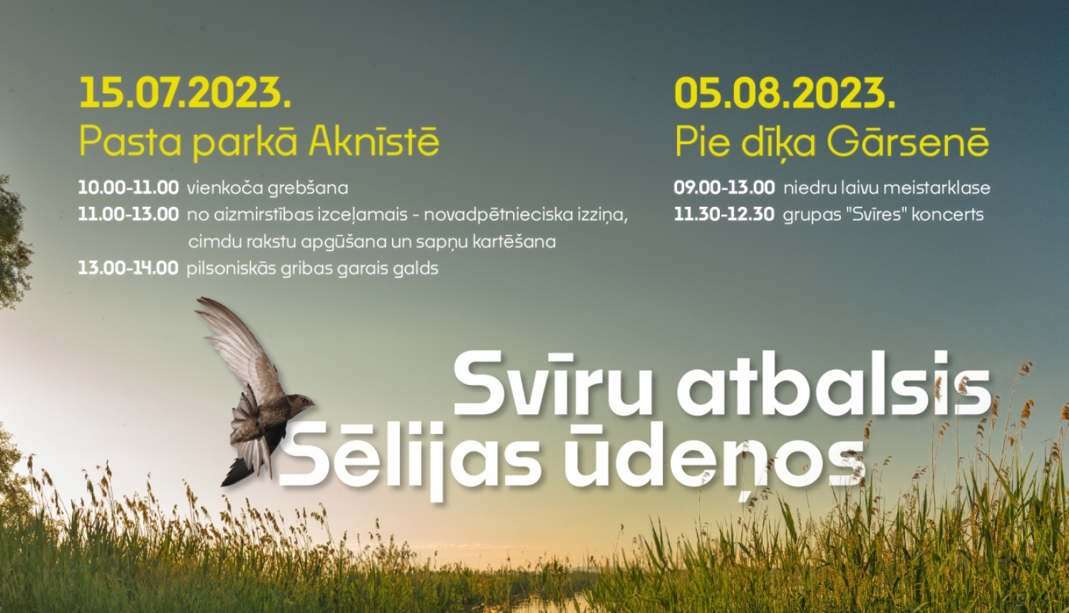 Biedrības “Sēlijas laivas”