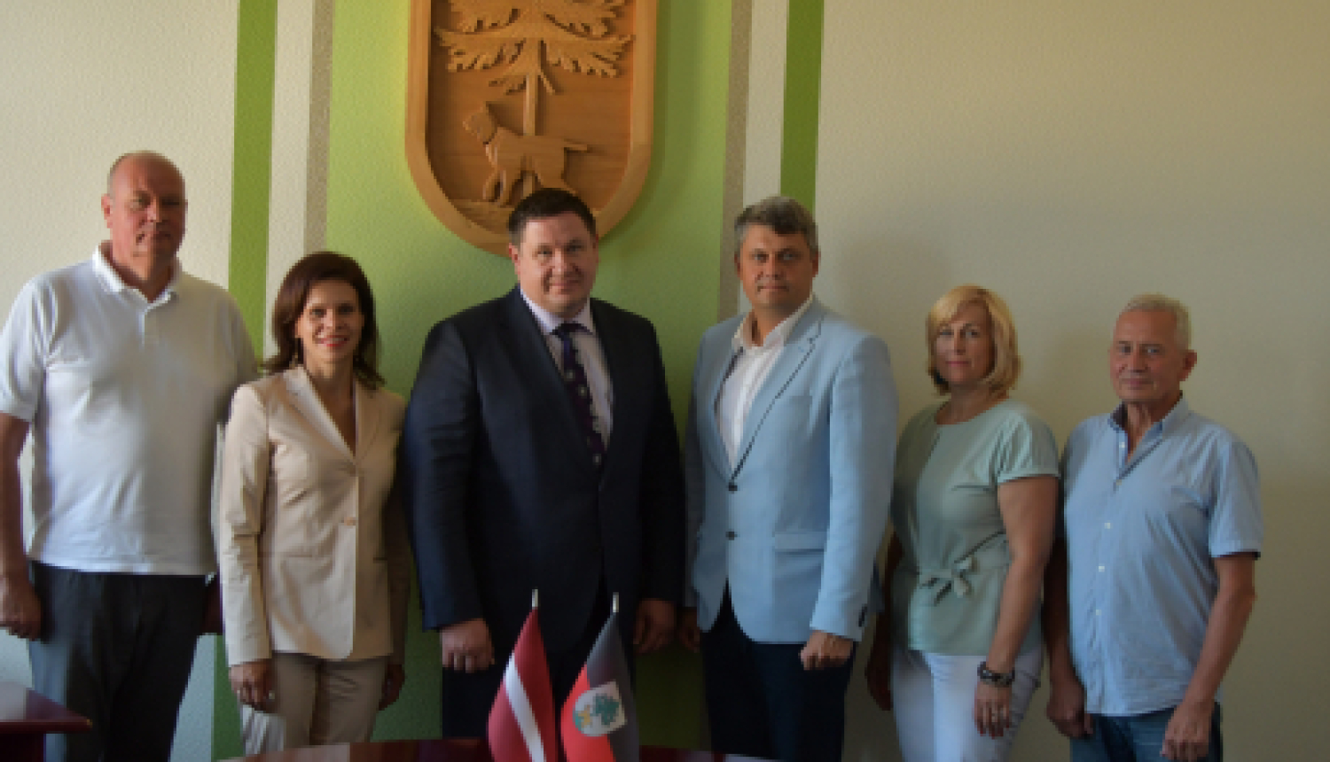 Jēkabpili apmeklē Ogres novada pašvaldības pārstāvji