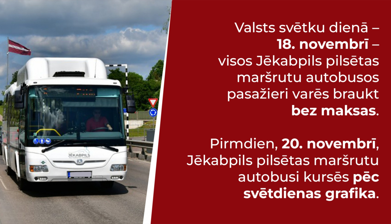 Teksts un autobusa bilde