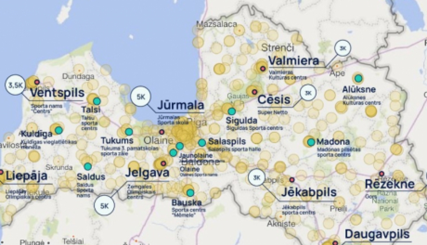 Liela mēroga vakcinācijas centri gatavi darbam