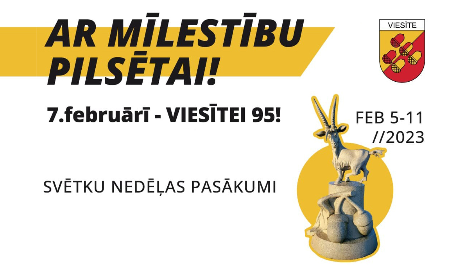 Viesītei 95 - posteris