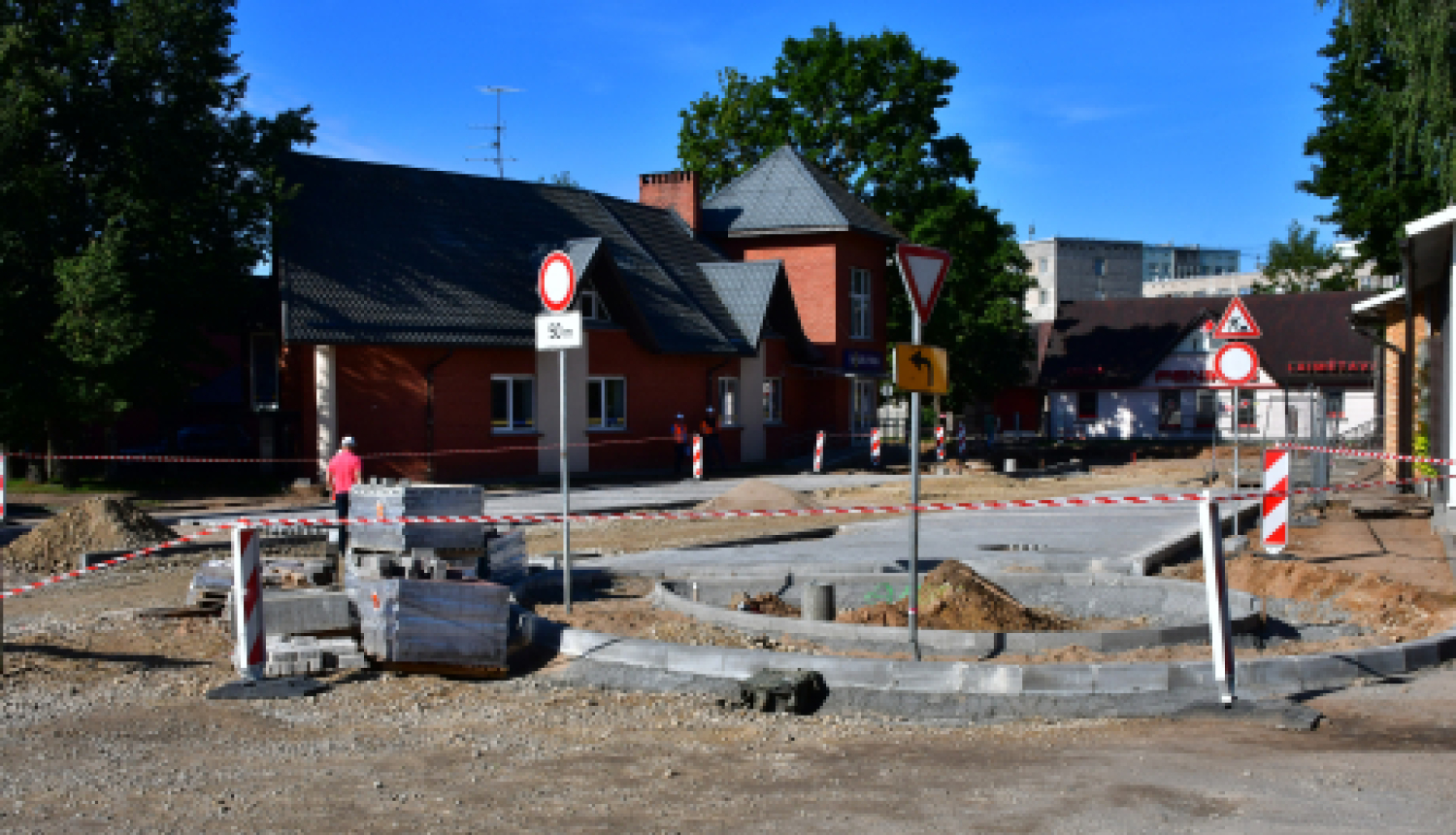 No 13.augusta tiks mainīta satiksmes organizācija Viestura ielas pārbūves zonā