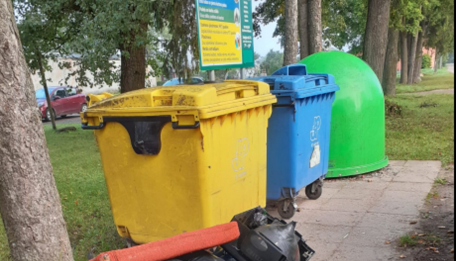 Fiksētie atkritumu šķirošanas laukumu piemēslošanas gadījumi tiks nodoti policijai