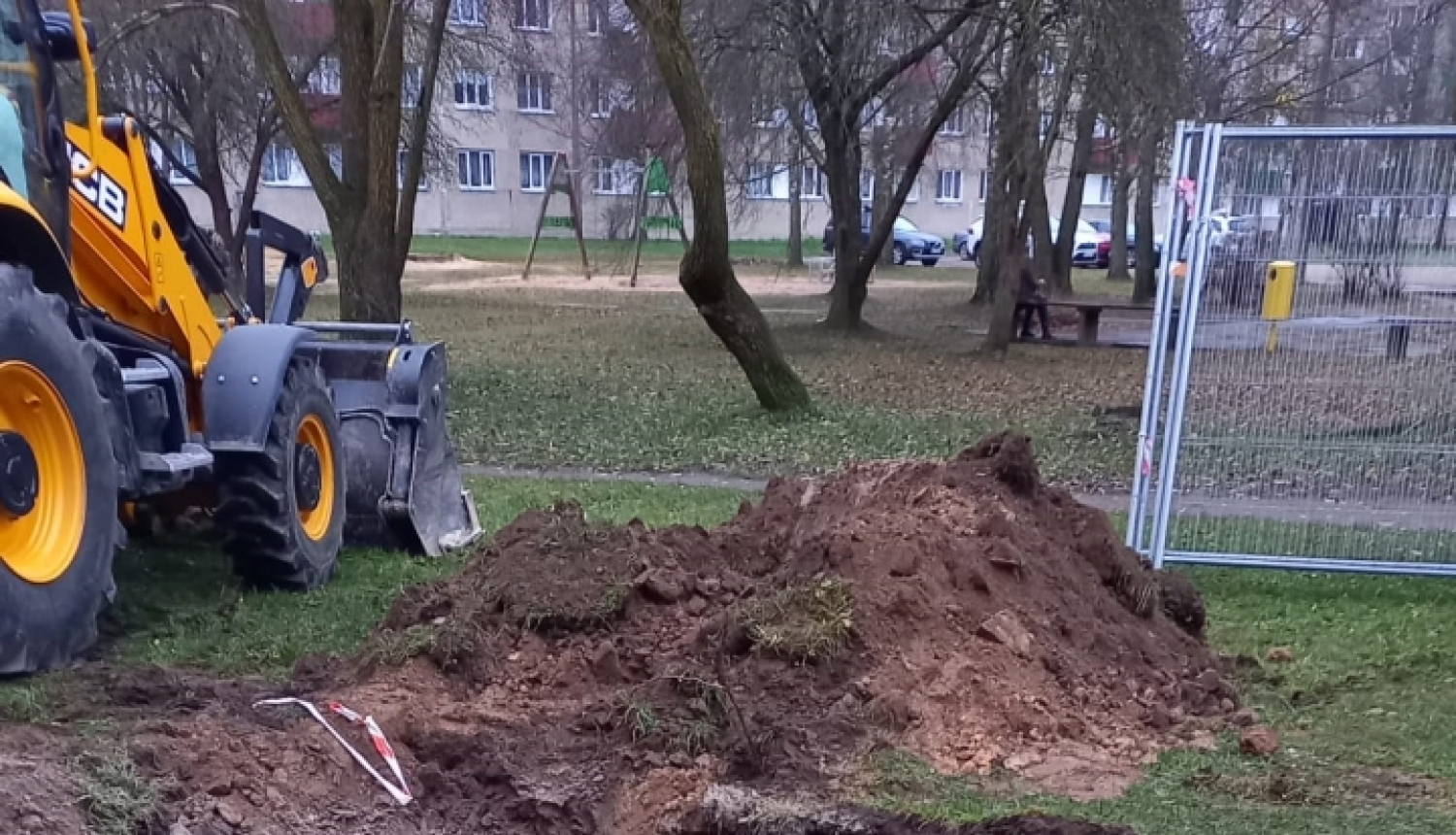 Ūdens novadīšanas remontdarbi