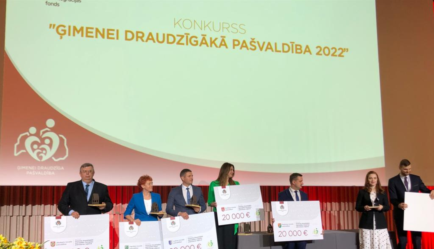 Jēkabpils novads – ģimenei draudzīgākā pašvaldība Zemgales plānošanas reģionā