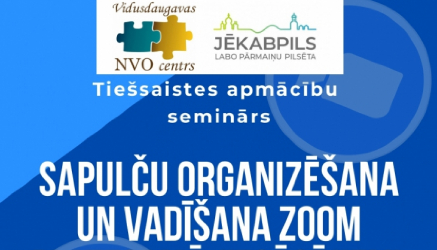 Aicina apgūt iemaņas ZOOM platformas lietošanā