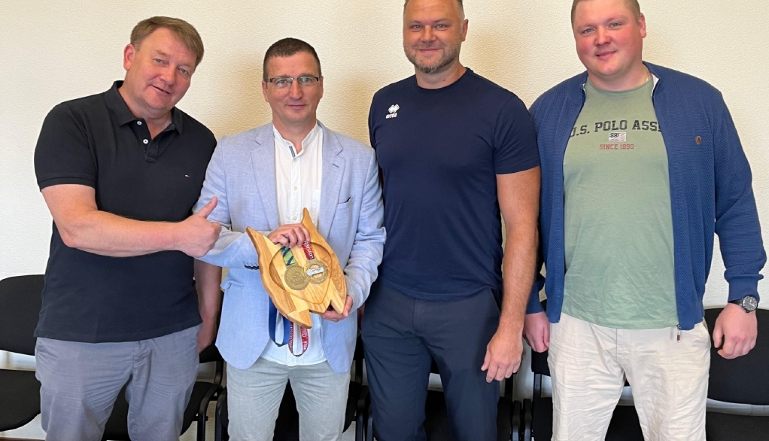 Domes vadība tiekas ar SK "Jēkabpils Lūši" komandas vadību