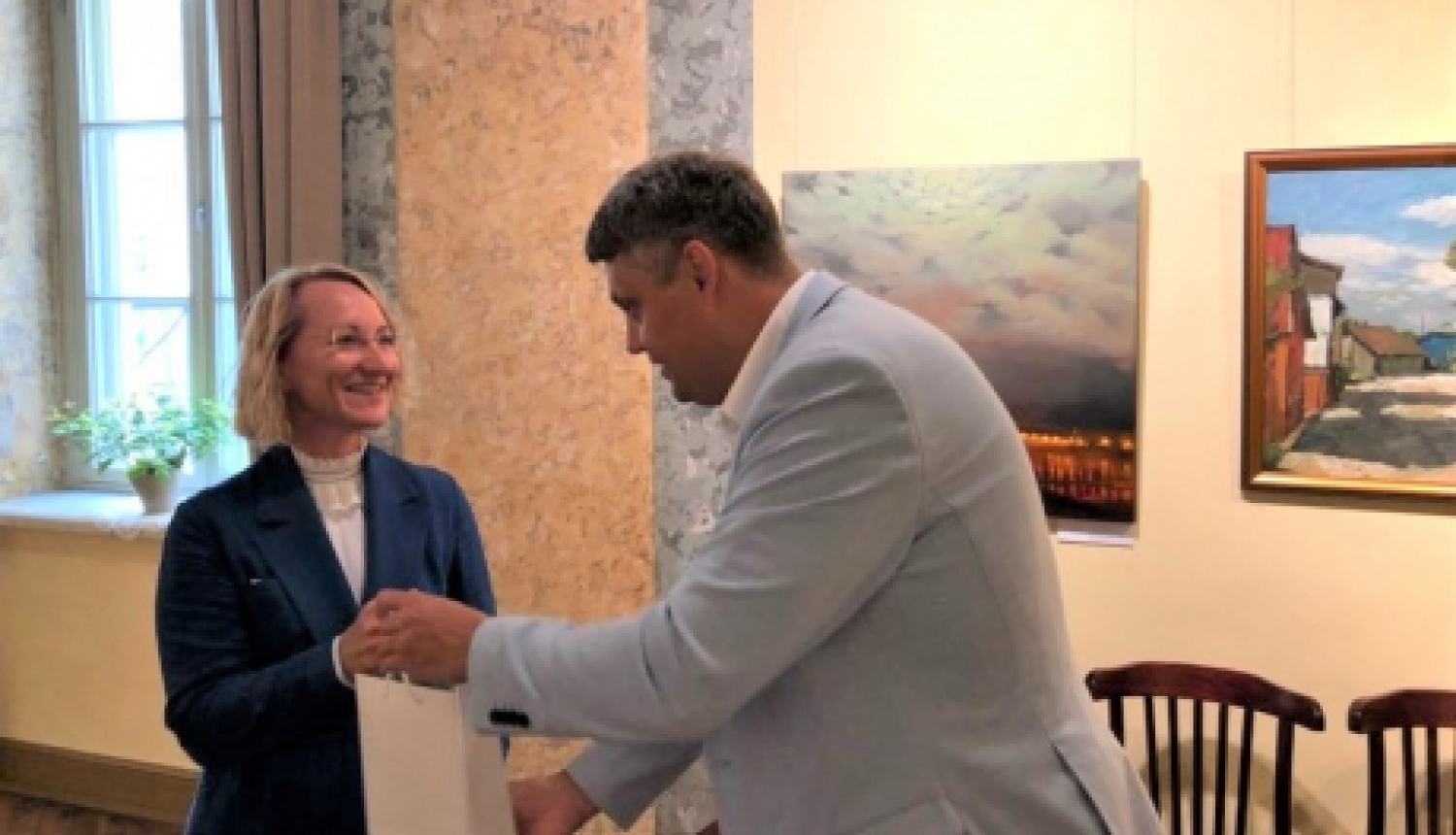 Jēkabpili apmeklē biedrības “Culturelab” pārstāvji un Eiropas Parlamenta deputāte Dace Melbārde