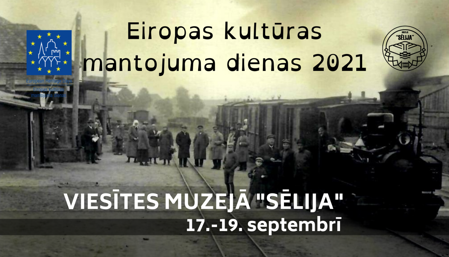 Afiša par Eiropas kultūras mantojuma dienām Viesītē