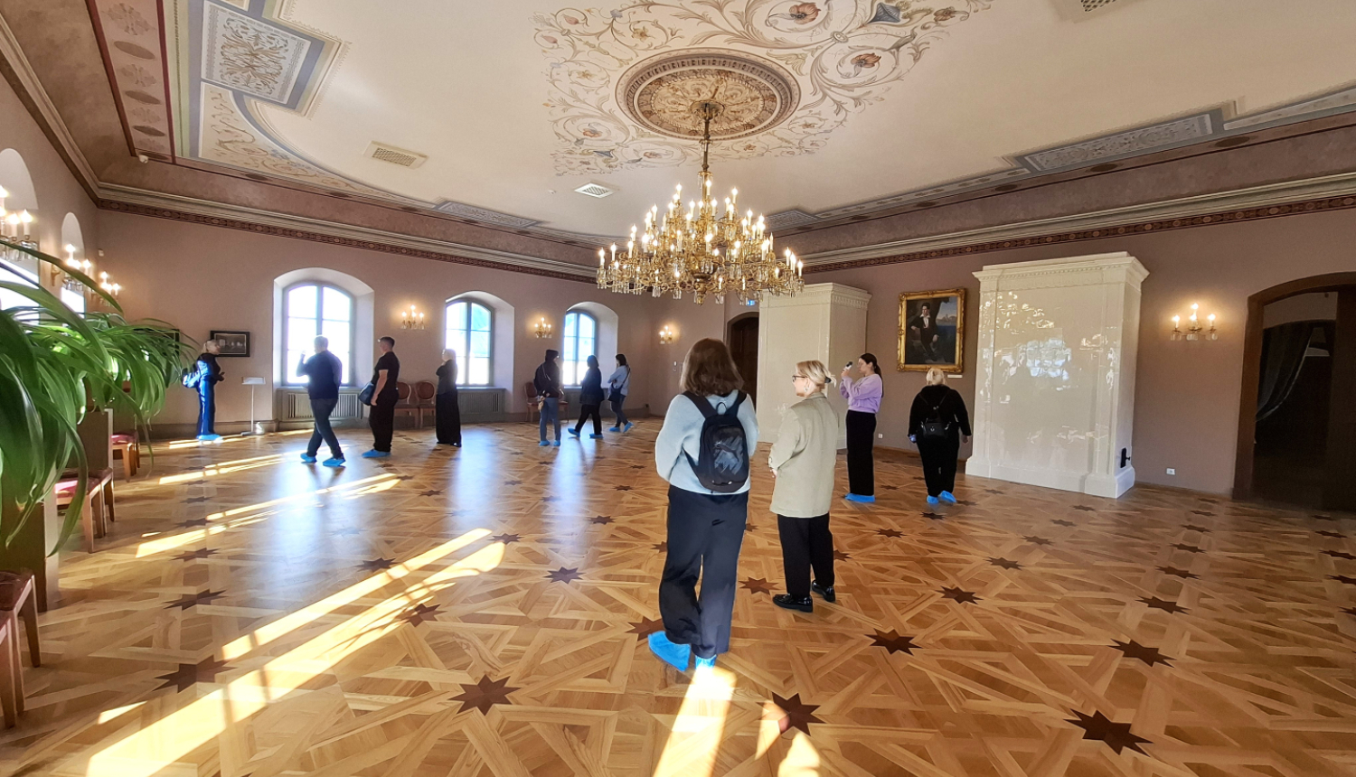 Krustpils pils zāle