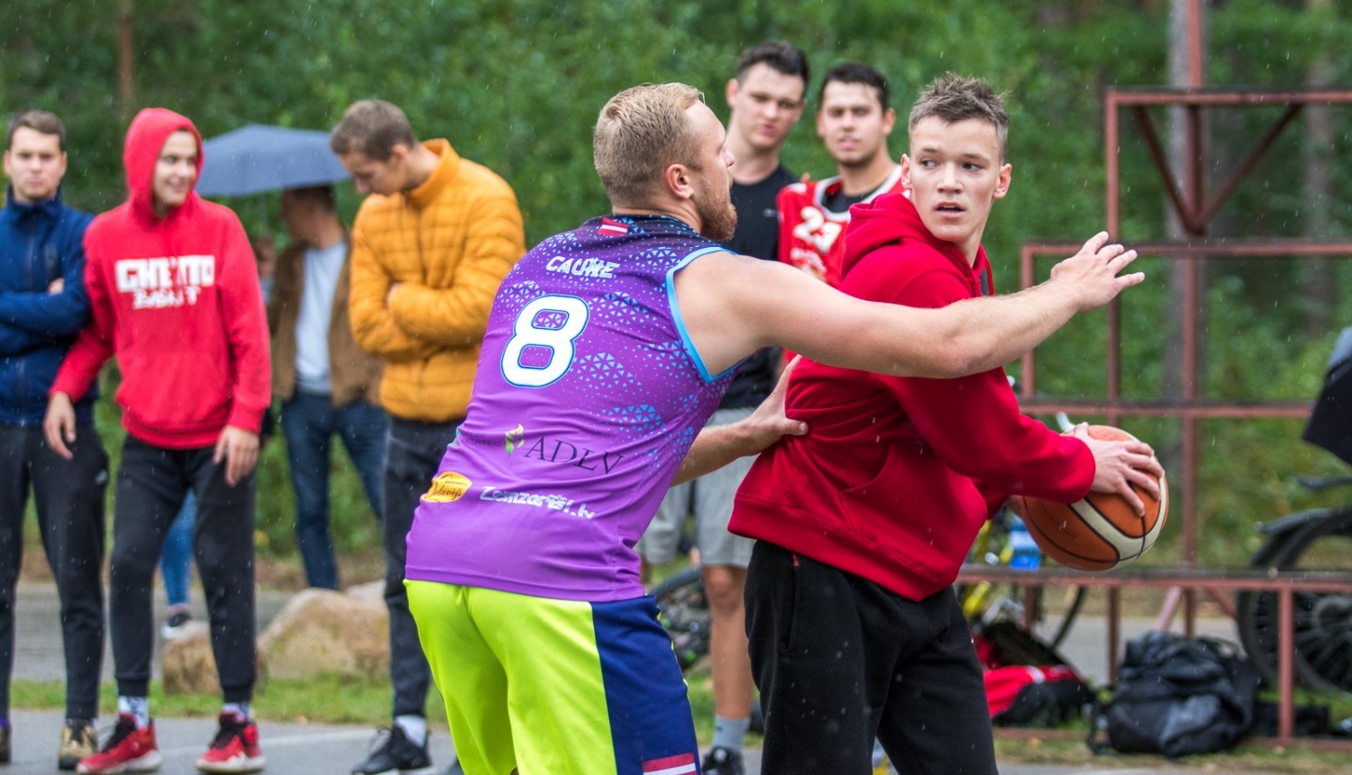 Skats no 3x3 sacensībām